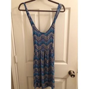 Forever 21 Flowy Boho Flower Summer Dress
